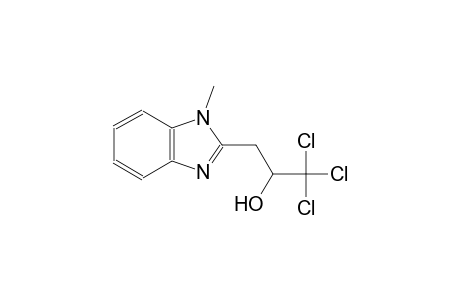 1,1,1-trichloro-3-(1-methyl-1H-benzimidazol-2-yl)-2-propanol