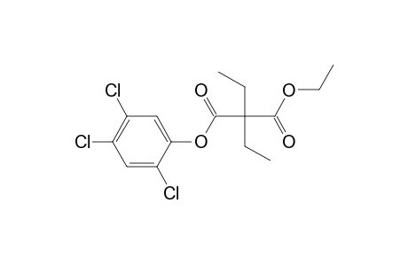 Diethylmalonic acid, ethyl 2,4,5-trichlorophenyl ester