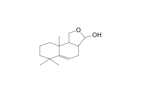 (3RS,3ARS,9ASR,9BSR)-1,3,3A,4,6,7,8,9,9A,9B-DECAHYDRO-6,6,9-TRIMETHYLNAPHTHO-[1,2-C]-FURAN-3-OL