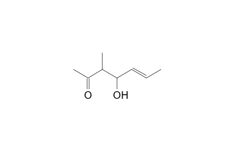(E)-3-methyl-4-oxidanyl-hept-5-en-2-one