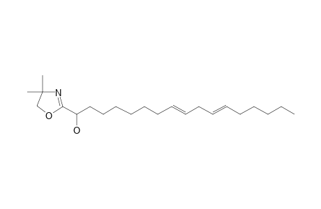 2-Oxazoline, 4,4-dimethyl-2-(1-hydroxy-heptadeca-8,11-dienyl)-