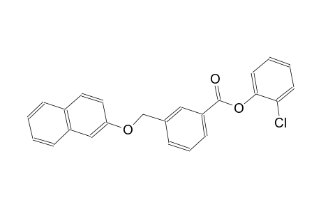 2-chlorophenyl 3-[(2-naphthyloxy)methyl]benzoate