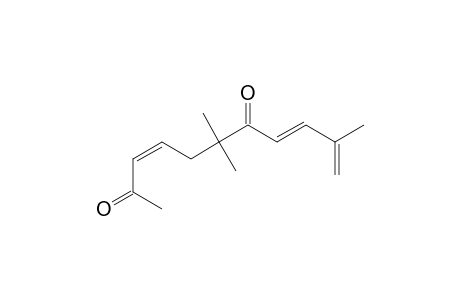 3,8,10-Undecatriene-2,7-dione, 6,6,10-trimethyl-, (E,Z)-