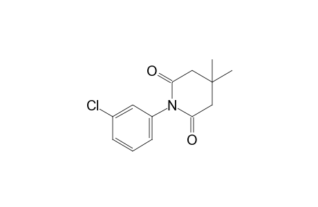 N-(m-chlorophenyl)-3,3-dimethylglutarimide