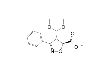 METHYL-TRANS-4-DIMETHOXYMETHYL-3-PHENYL-4,5-DIHYDROISOXAZOLE-5-CARBOXYLATE