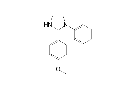 2-(4-methoxyphenyl)-1-phenyl-imidazolidine