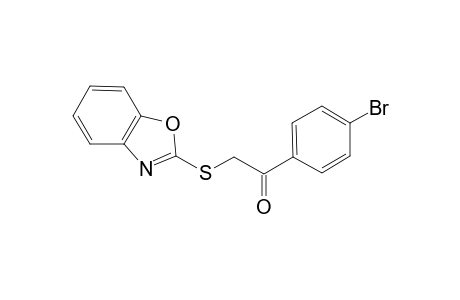 2-(1,3-Benzoxazol-2-ylsulfanyl)-1-(4-bromophenyl)ethanone