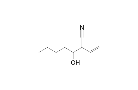 2-(1-hydroxypentyl)but-3-enenitrile