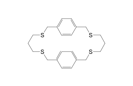 3,7,14,18-Tetrathiatricyclo[18.2.2.2(9,12)]hexacosa-9,11,20,22,23,25-hexaene