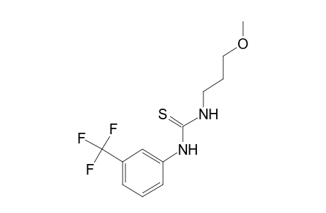 1-(3-methoxypropyl)-2-thio-3-(alpha,alpha,alpha-trifluoro-m-tolyl)urea