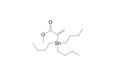 2-Propenoic acid, 2-(tributylstannyl)-, methyl ester