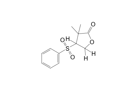 dihydro-3,3-dimethyl-4-(phenylsulfonyl)-2(3H)-furanone