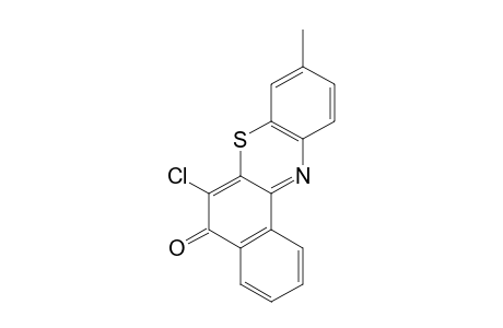 6-chloro-9-methyl-5H-benzo[a]phenothiazin-5-one