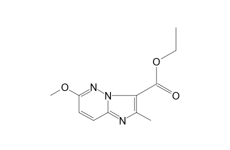 6-methoxy-2-methylimidazo[1,2-b]pyridazine-3-carboxylic acid, ethyl ester