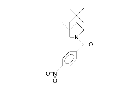 1,3,3-Trimethyl-6-(4-nitro-benzoyl)-6-aza-bicyclo(3.2.1)octane