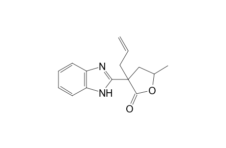 3-allyl-3-(2-benzimidazolyl)-4,5-dihydro-5-methyl-2(3H)-furanone