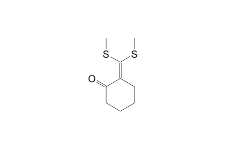 2-[Bis(methylsulfanyl)methylene]cyclohexanone