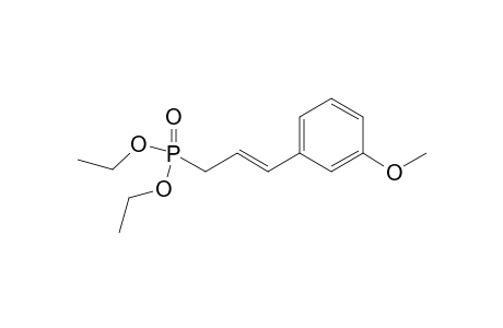 DIETHYL-3-(3'-METHOXYPHENYL)-PROP-2-ENYLPHOSPHATE