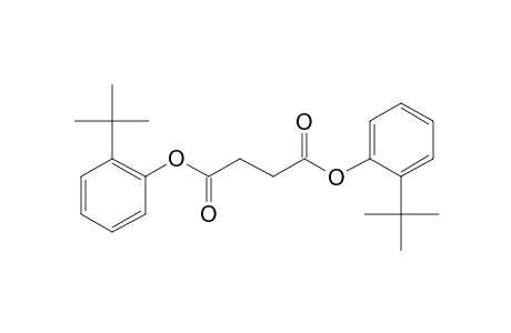 Succinic acid, di(2-tert-butylphenyl) ester