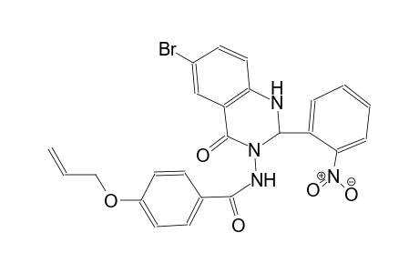 4-(allyloxy)-N-(6-bromo-2-(2-nitrophenyl)-4-oxo-1,4-dihydro-3(2H)-quinazolinyl)benzamide