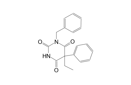 1-benzyl-5-ethyl-5-phenylbarbituric acid