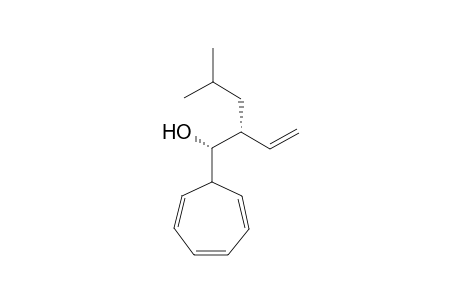 (1R,2R)-1-(cyclohepta-2,4,6-trien-1-yl)-4-methyl-2-vinylpentan-1-ol