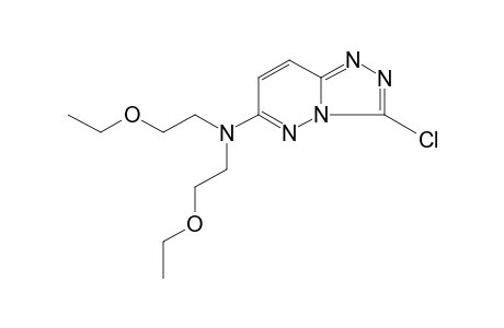 6-[BIS(2-ETHOXYETHYL)AMINO]-3-CHLORO-s-TRIAZOLO[4,3-b]PYRIDAZINE