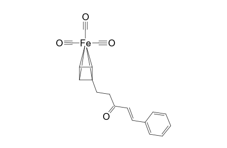 Tricarbonyl[(1,2,3,4-.eta.-5-phenyl-3-oxopent-4-enyl)cyclobuta-1,3-diene]iron