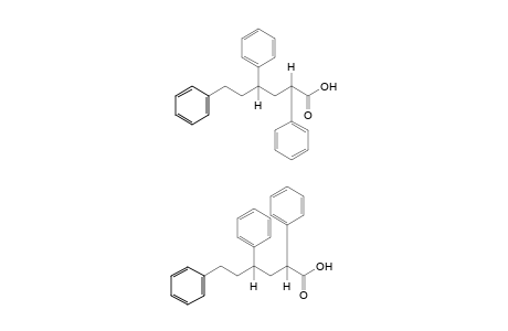 (+)-2,4,6-triphenylhexanoic acid, (mixture of gamma and delta epimers)