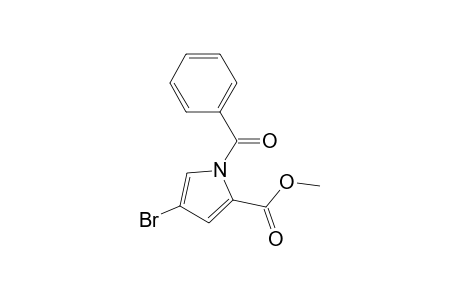 N-benzoyl-4-bromo-2-(methoxycarbonyl)pyrrole