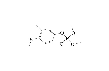 Phosphoric acid, dimethyl 3-methyl-4-(methylthio)phenyl ester