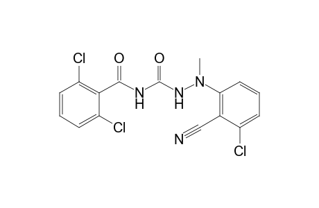 1-(3-chloro-2-cyanophenyl)-4-(2,6-dichlorobenzoyl)-1-methylsemicarbazide