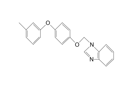 1H-Benzimidazole, 1-[[4-(3-methylphenoxy)phenoxy]methyl]-