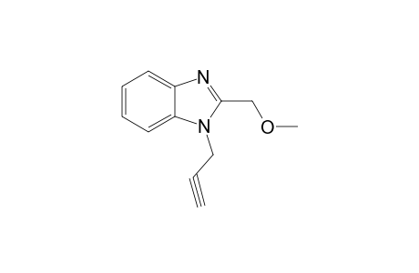 1H-1,3-Benzimidazole, 2-(methoxymethyl)-1-(2-propynyl)-