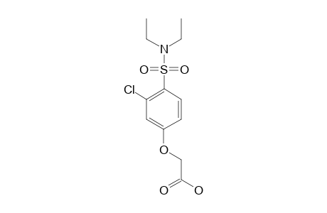 [3-chloro-4-(diethylsulfamoyl)phenoxy]acetic acid