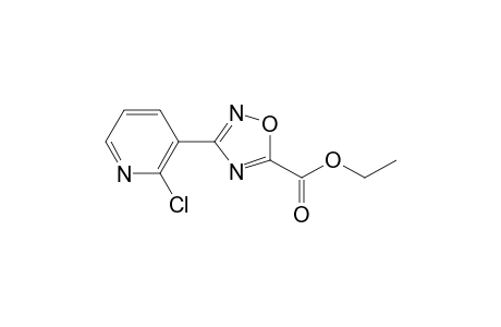 Ethyl 3-(2-chloropyridin-3-yl)-1,2,4-oxadiazole-5-carboxylate
