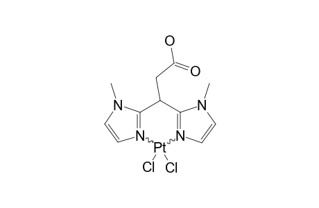 [3,3-BIS-(1-METHYLIMIDAZOL-2-YL)-PROPIONIC-ACID]-DICHLOROPLATINUM