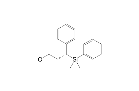 (3R)-3-Dimethyl(phenyl)silyl-3-phenylpropan-1-ol