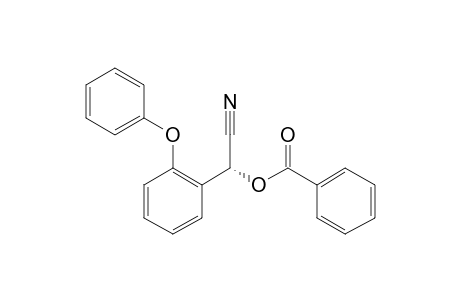 (R)-2-(Benzoyloxy)-4-(3-phenoxyphenyl)acetonitrile