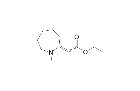 hexahydro-1-methyl-2H-azepine-deltasquare, alpha-acetic acid, ethyl ester