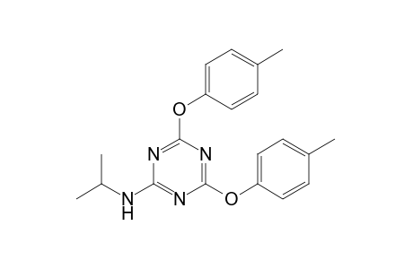 2,4-bis(p-tolyloxy)-6-(isopropylamino)-s-triazine