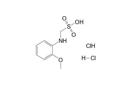 (o-anisidino)methanesulfonic acid, dihydrochloride