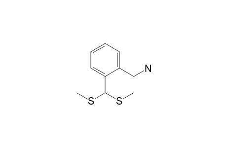 {2-[Bis(methylsulfanyl)methyl]phenyl}methylamine