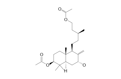 3.beta.,15-Diacetoxy-8(17)-labden-7-.alpha.-ol