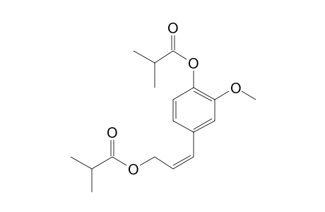 (Z)-3-(4-(Isobutyryloxy)-3-methoxyphenyl)allyl isobutyrate