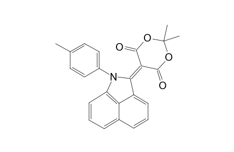 5-[1-(p-Tolyl)benz[cd]indol-2(1H)-ylidene]-2,2-dimethyl-1,3-dioxane-4,6-dione