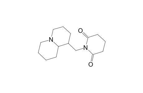 2,6-Piperidinedione, 1-[(octahydro-2H-quinolizin-1-yl)methyl]-, (1R-cis)-