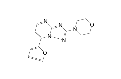 7-(2-FURYL)-2-MORPHOLINO-s-TRIAZOLO[1,5-a]PYRIMIDINE