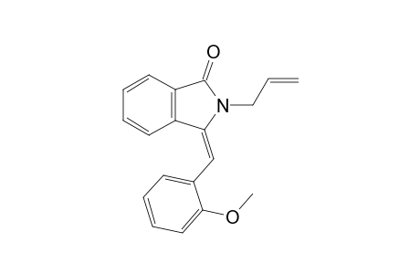 2-Allyl-3(E)-(2-methoxybenzylidene)-2,3-dihydro-1H-isoindol-1-one