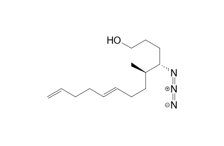(4S,5R)-4-Azido-5-methyltrideca-8,12-dien-1-ol